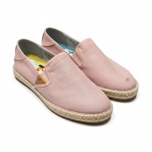Olukai Kaula Pa'a Kapa Women's Slip-On Shoes, Pink Size 7 US NWT